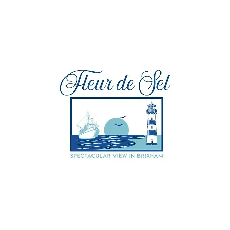 Fleur De Sel - Upside Down Cottage With Spectacular View & Parking Brixham Exterior foto